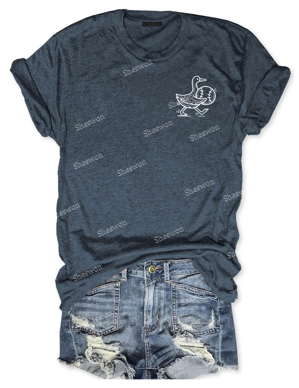 Goose Game Day Funny Baseball T-Shirt