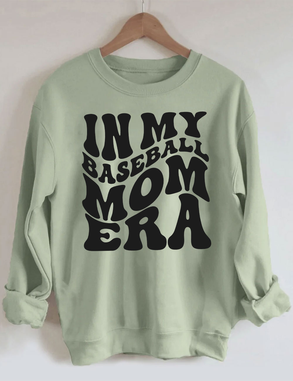 In My Baseball Mom Era  Custom Sweatshirt