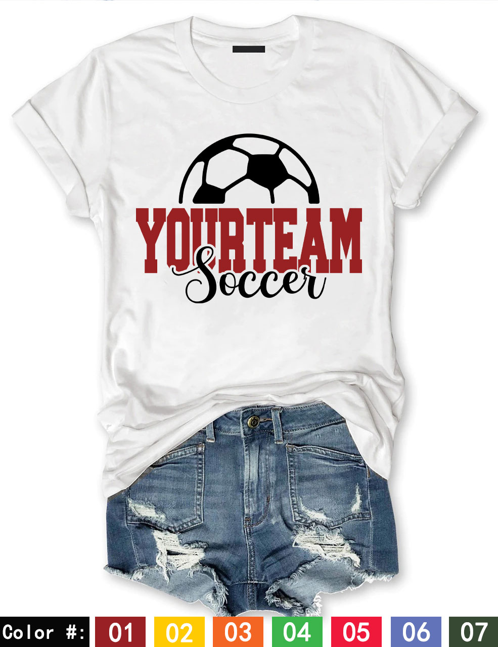 Custom Soccer T-shirt