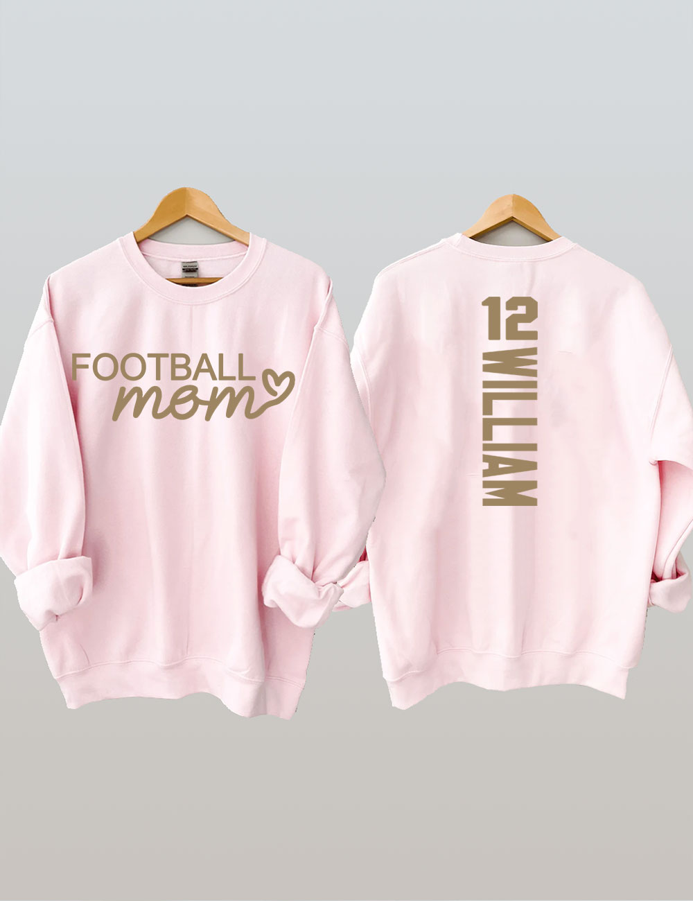 Custom Football Mom Sweatshirt