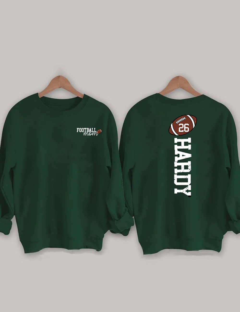 Custom Football Mom Sweatshirt