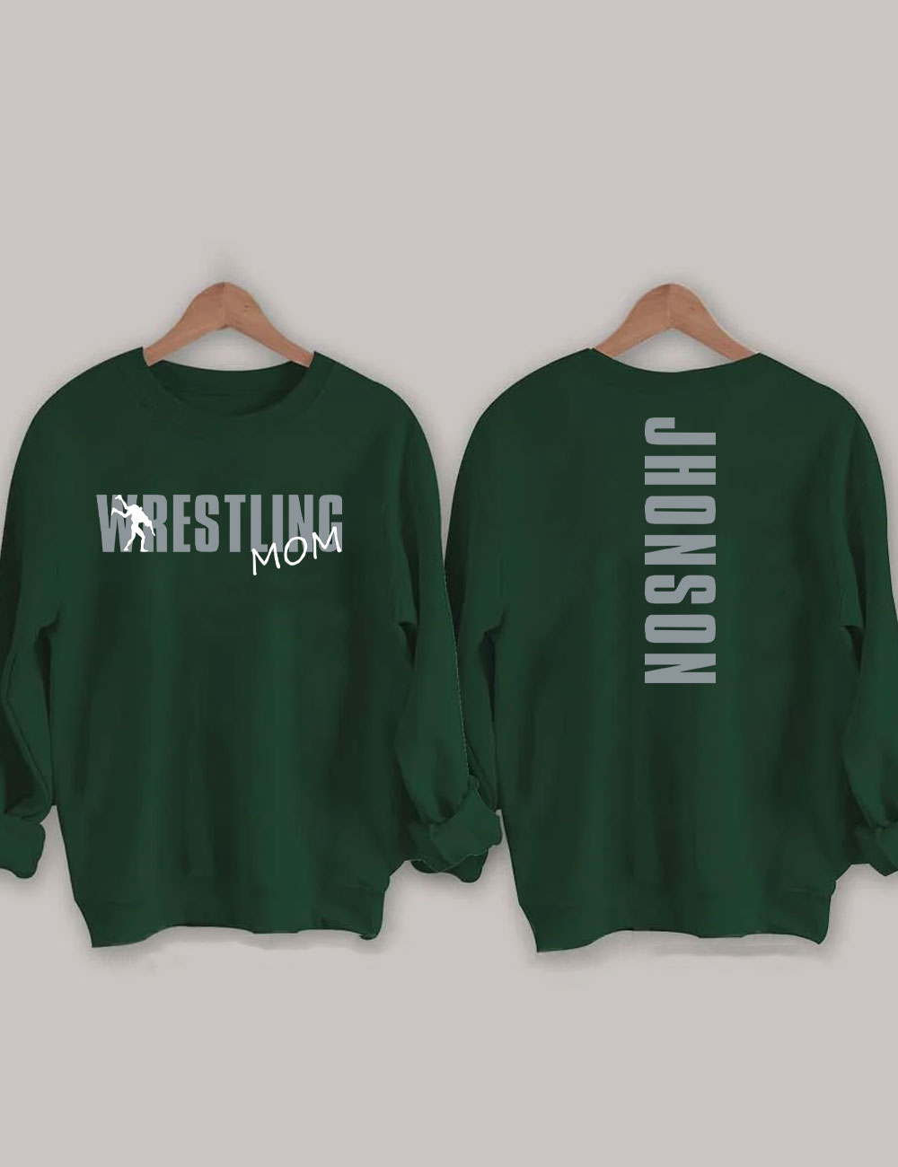 Custom Wrestling Mom Sweatshirt
