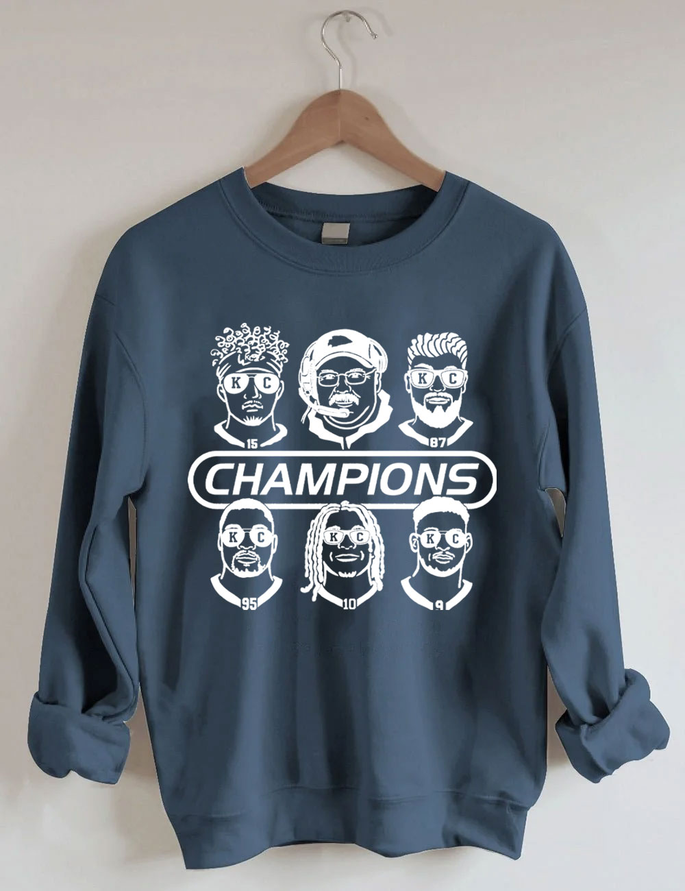 Kansas City Champs Team Football Sweatshirt