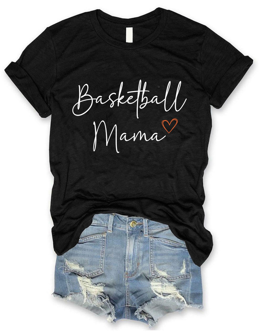 Custom Basketball Mom T-shirt
