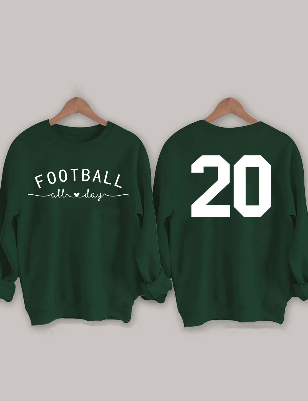 Football All Day Custom Sweatshirt