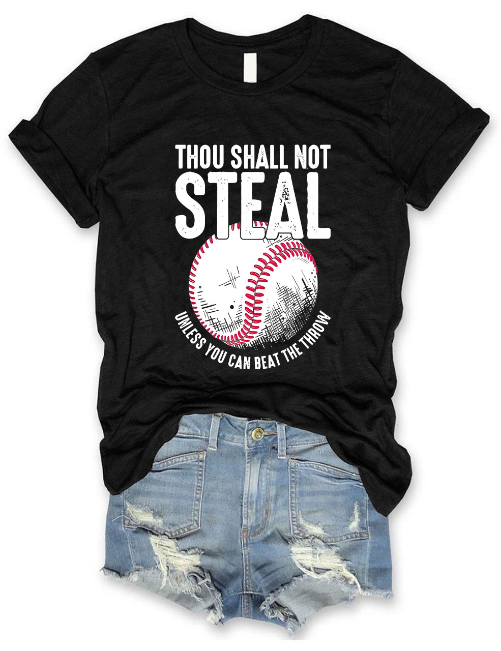 Thou Shall Not Steal Baseball T-shirt
