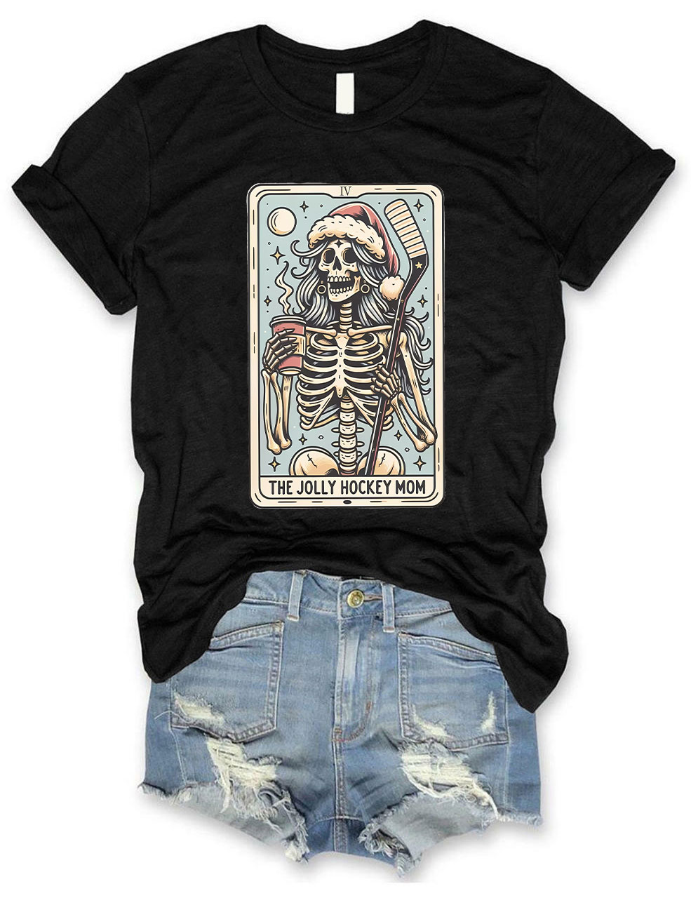 THE JOLLY HOCKEY MOM T-shirt