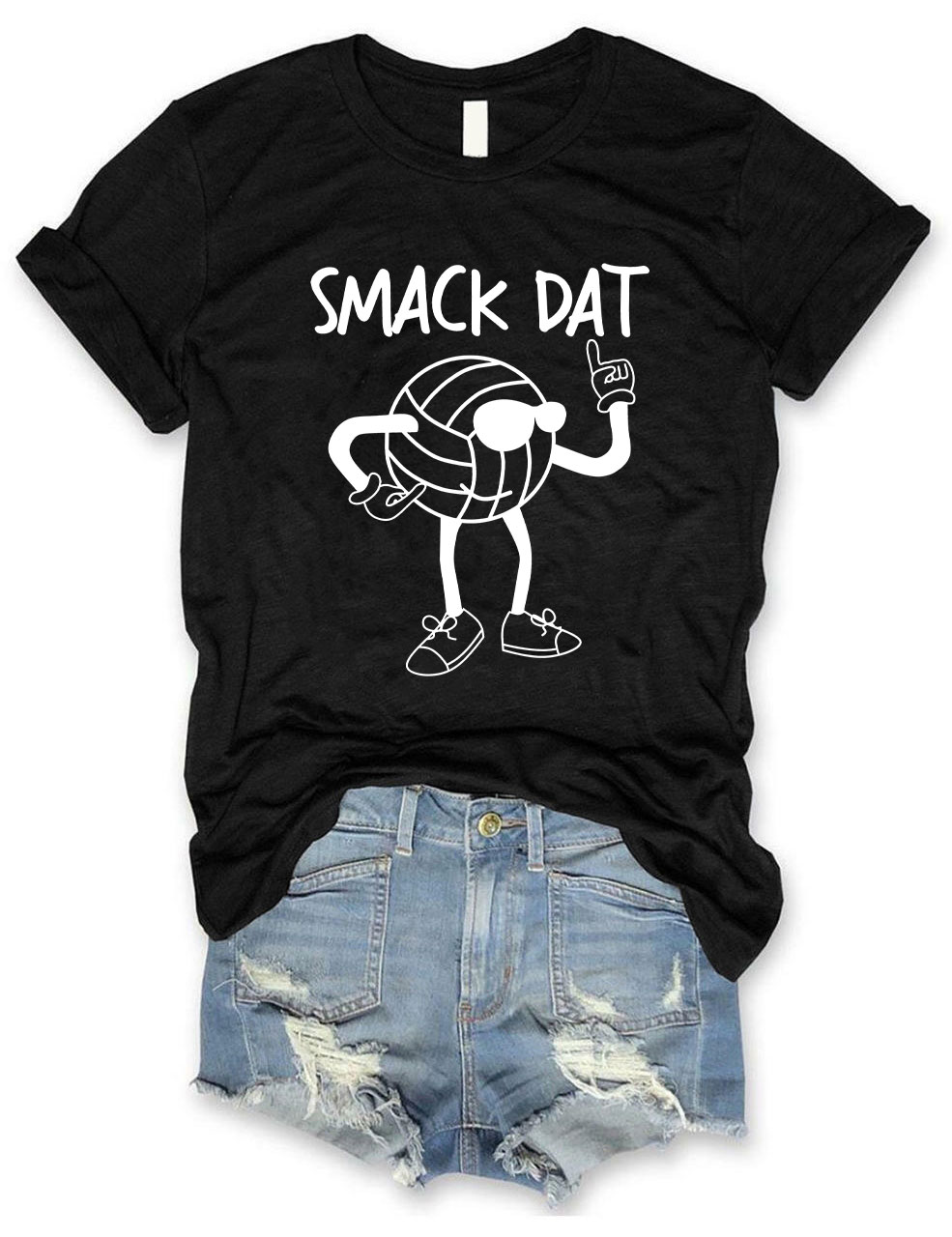 Smack Dat Volleyball Player T-shirt