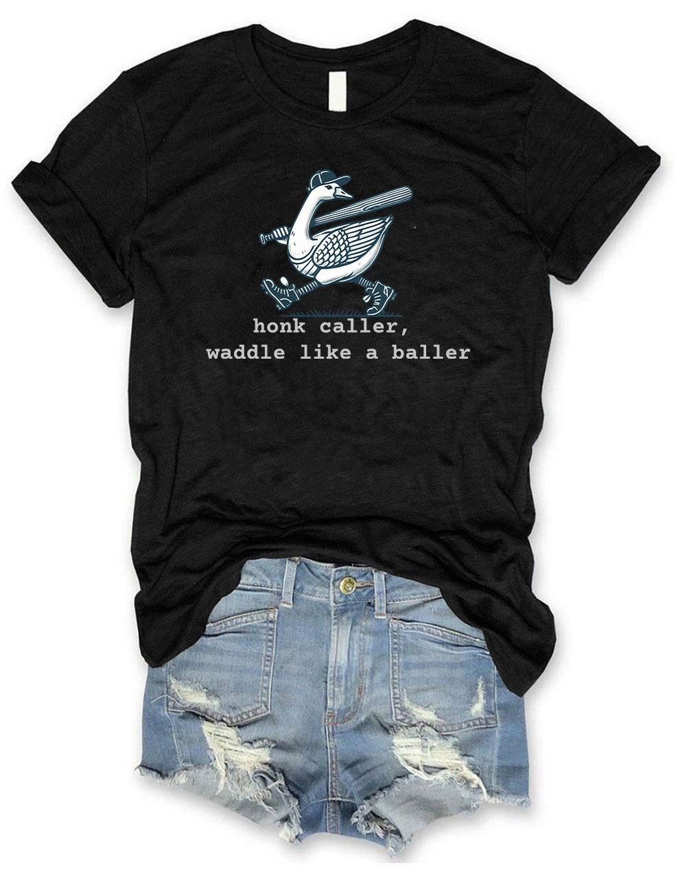 Baseball Silly Goose T-shirt