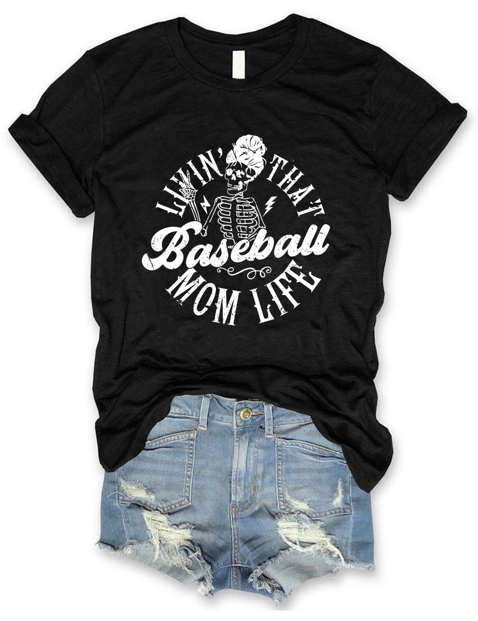 Livin' That Baseball Mom Life T-shirt