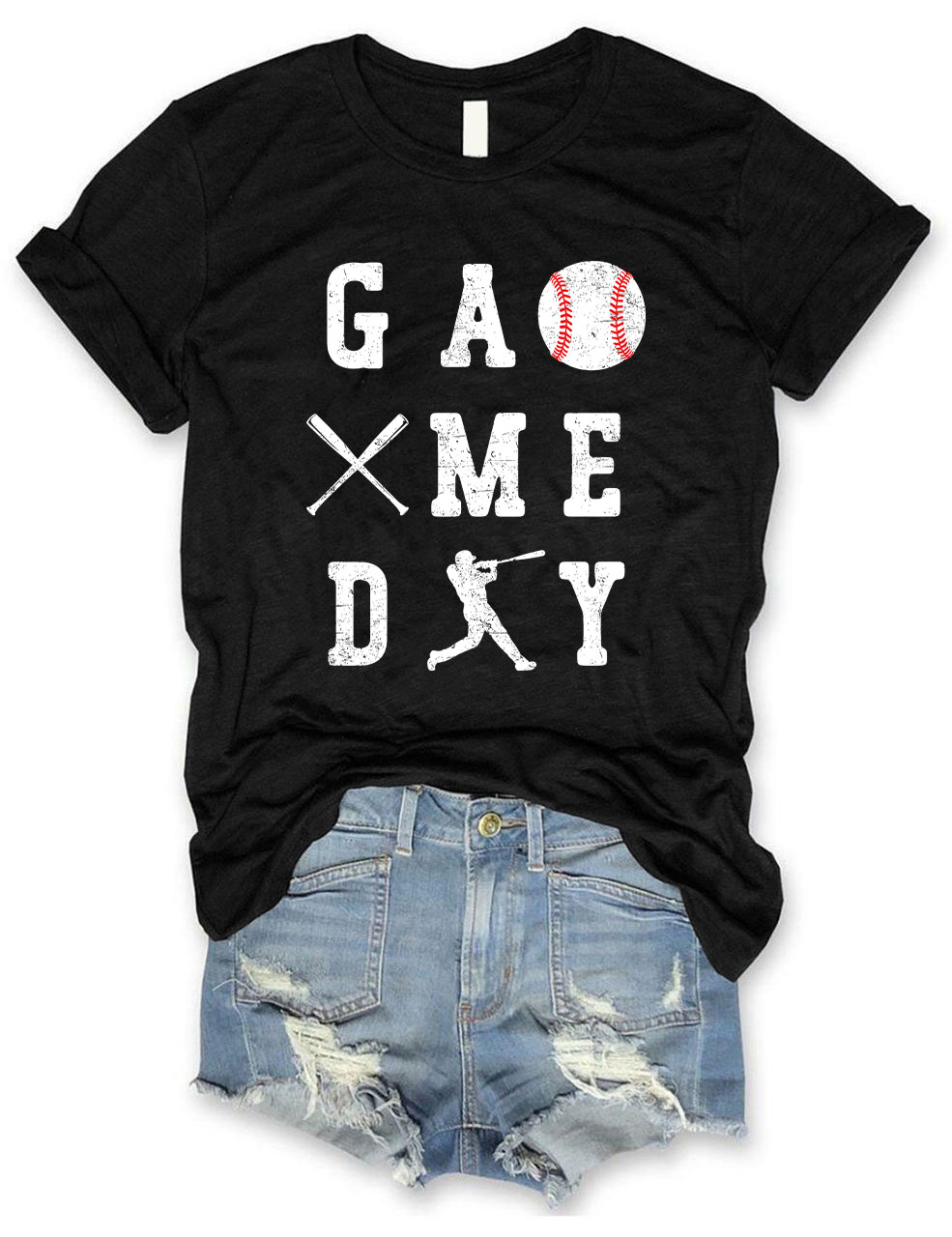 Game Day Baseball Vibes T-shirt