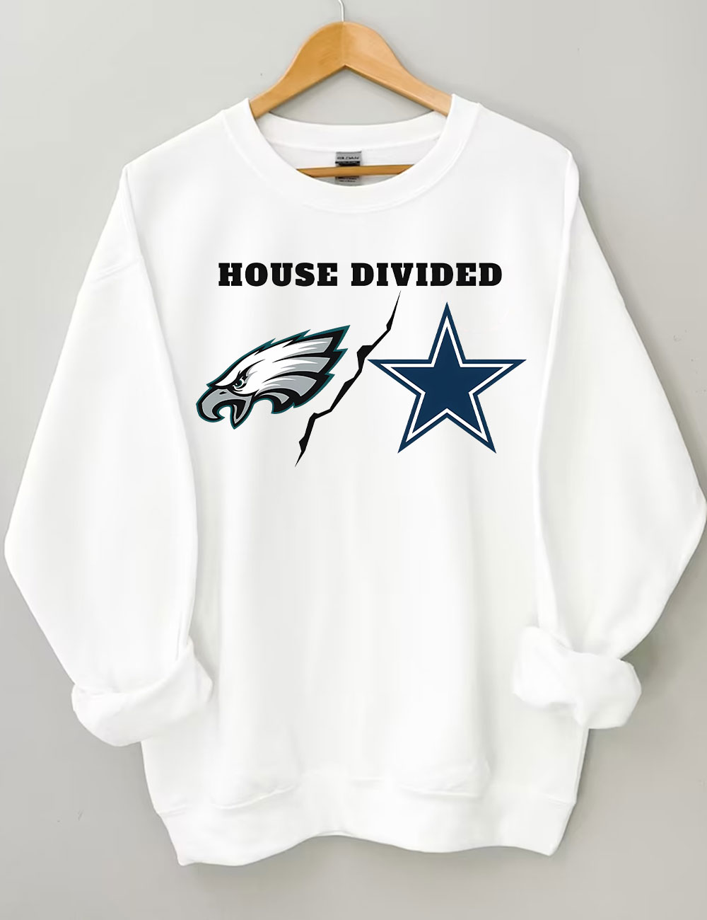 NFL CUSTOMIZED UNISEX House Divided Sweatshirt