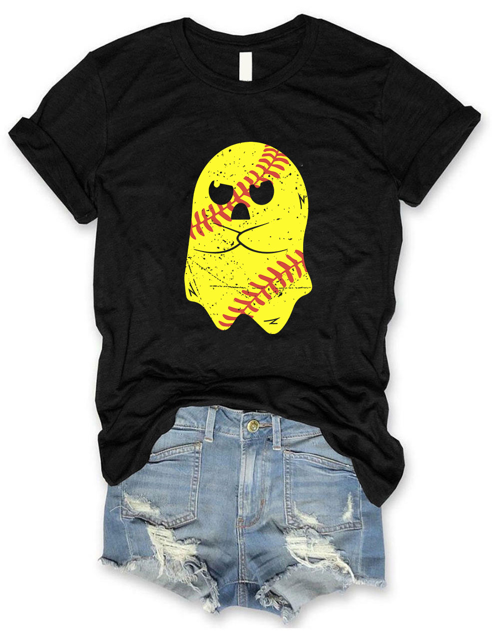 Softball Ghost T-Shirt