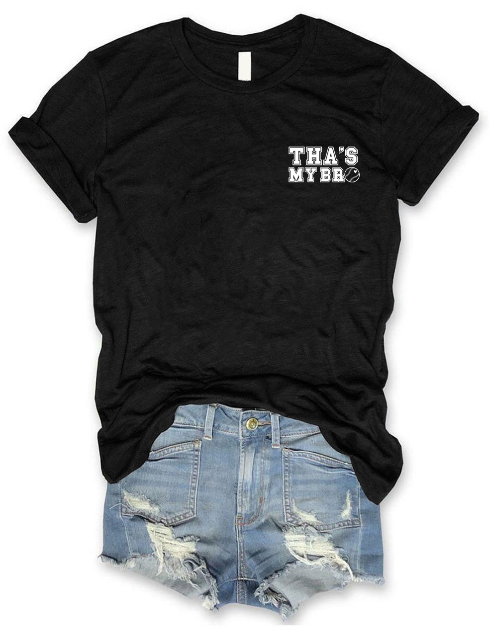 Custom Baseball Brother T-shirt