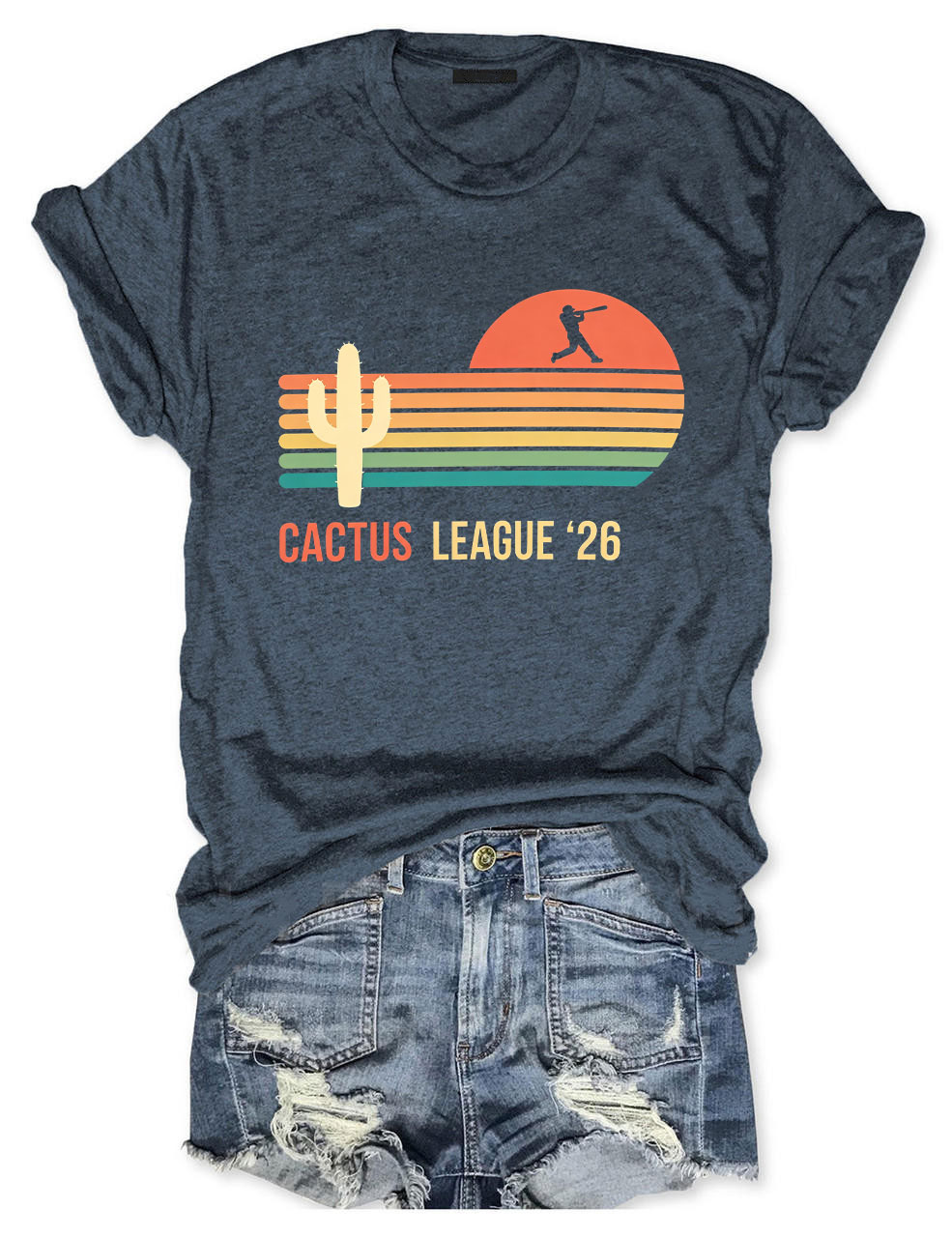 MLB Cactus League '26 Retro Baseball T-Shirt