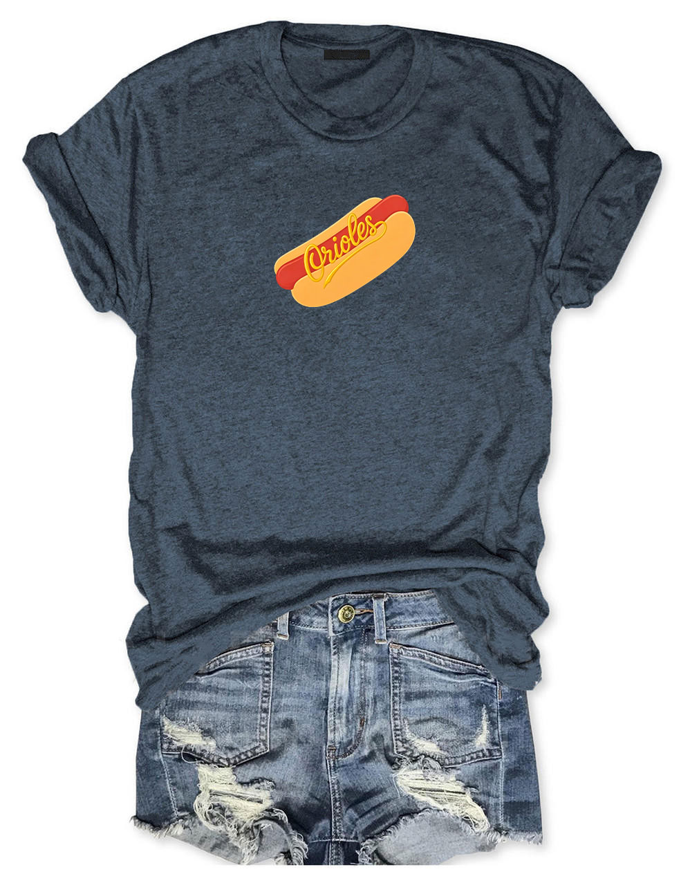 Baltimore Baseball Hot Dog T-Shirt