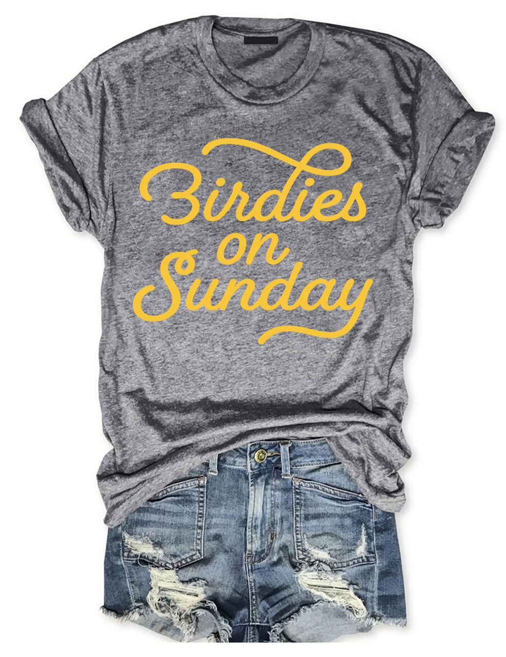 Birdies On Sunday Golf T-shirt