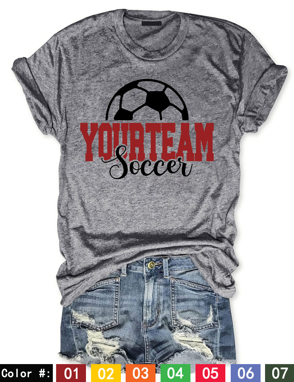 Custom Soccer T-shirt