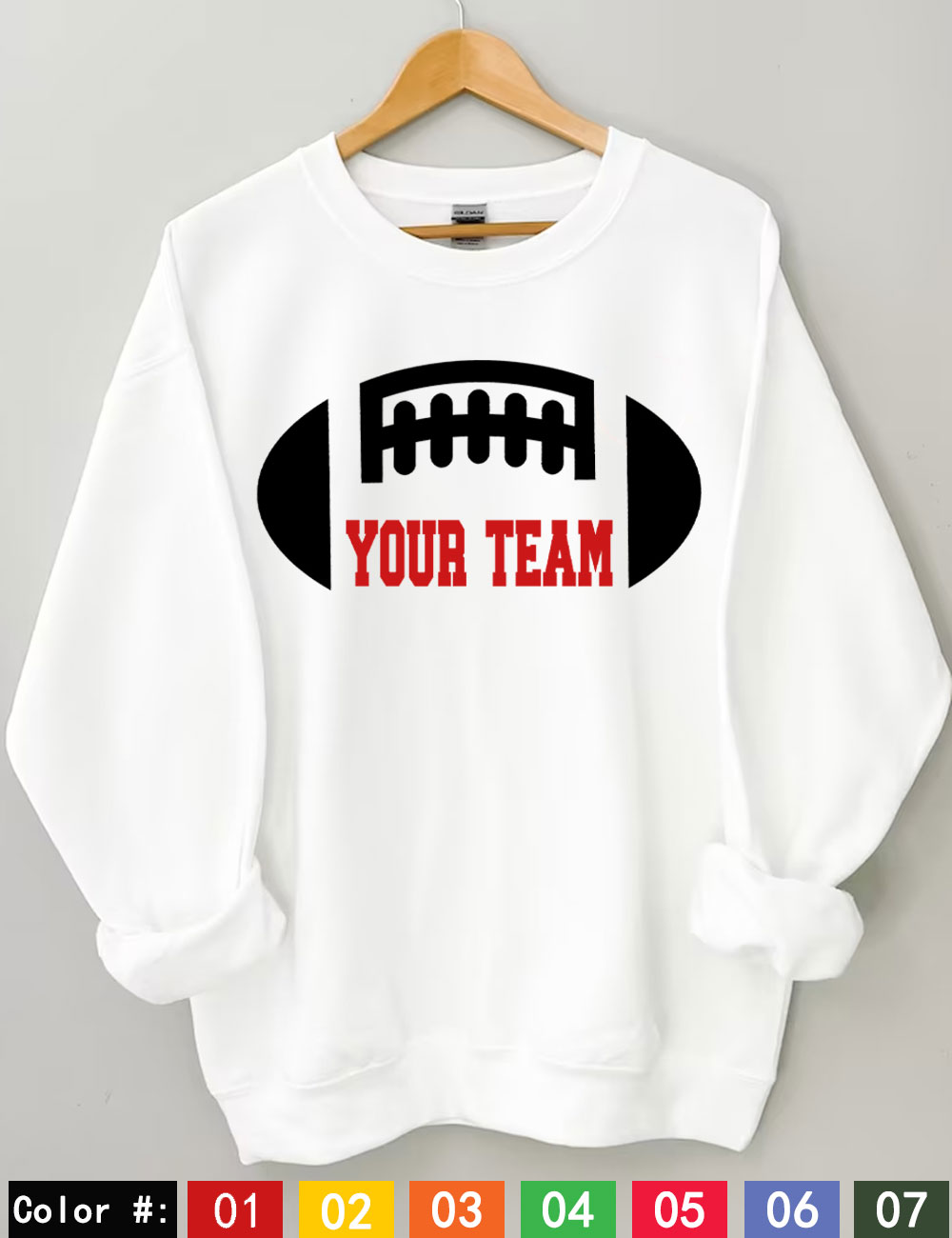 Football Custom Sweatshirt