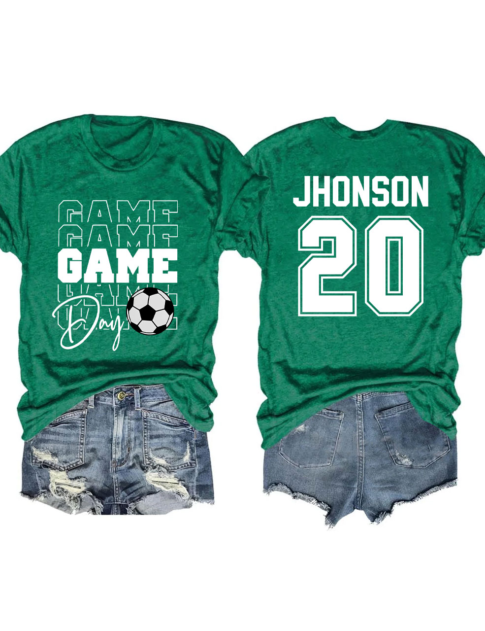 Custom Football Game Day T-shirt