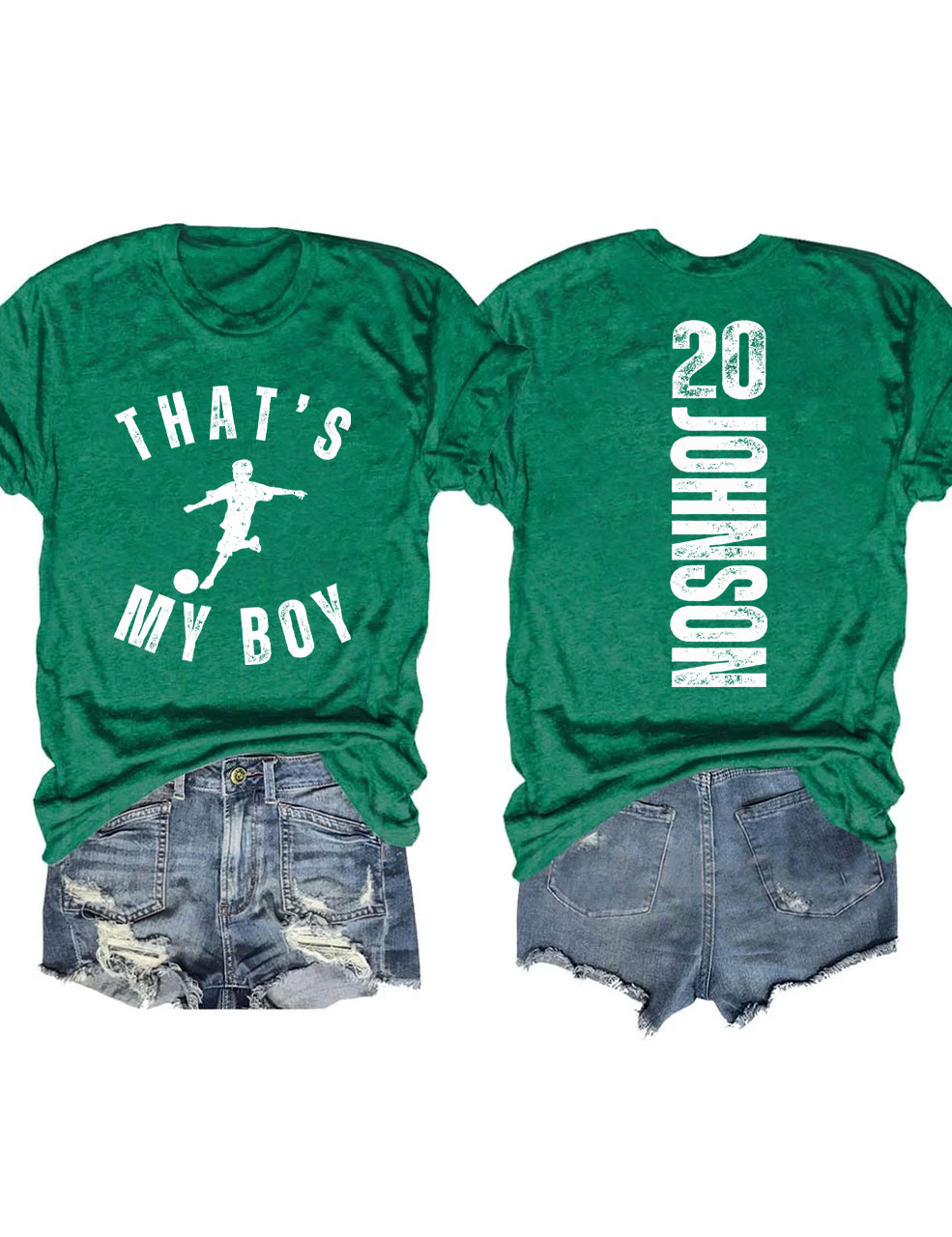Custom That's My Boy Soccer T-shirt