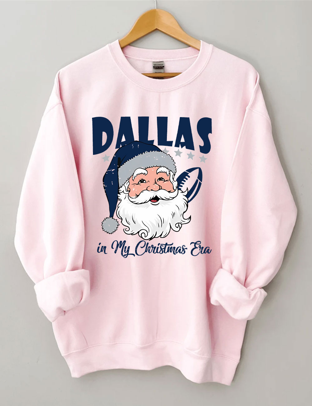 Vintage Dallas Football In My Christmas Era Sweatshirt