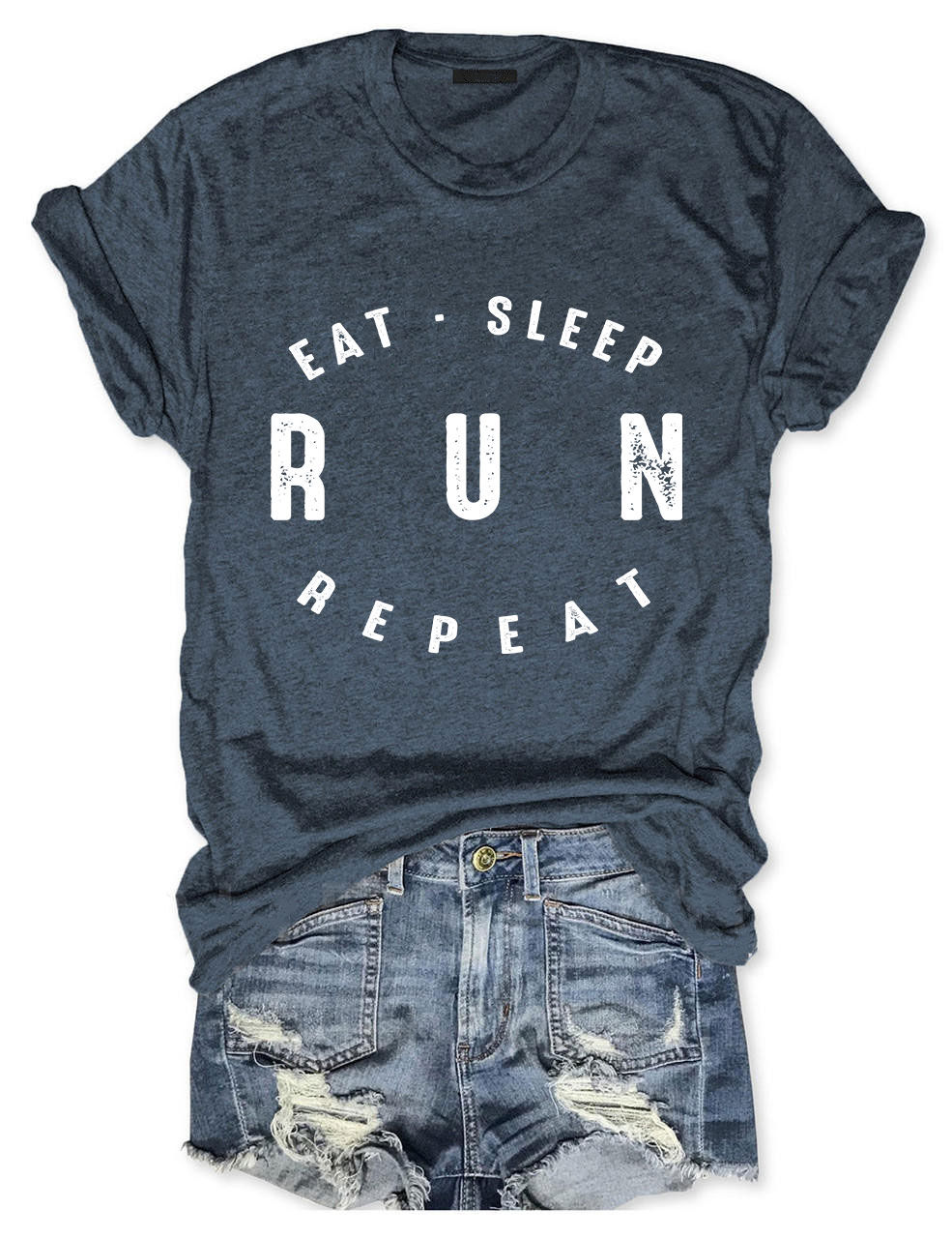 Eat Sleep Run Repeat Sport T-shirt