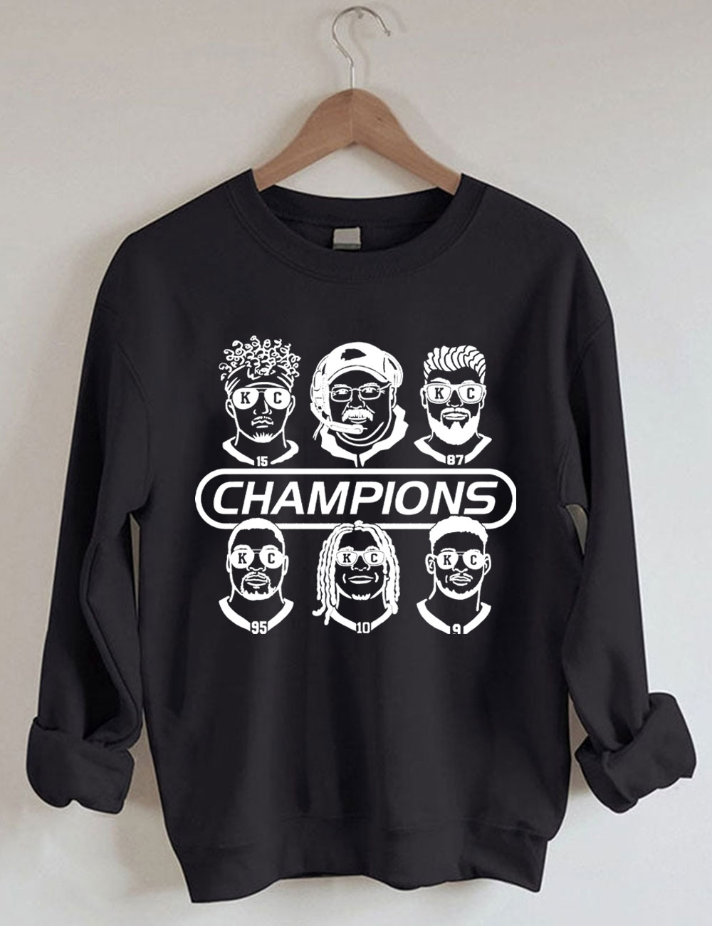 Kansas City Champs Team Football Sweatshirt