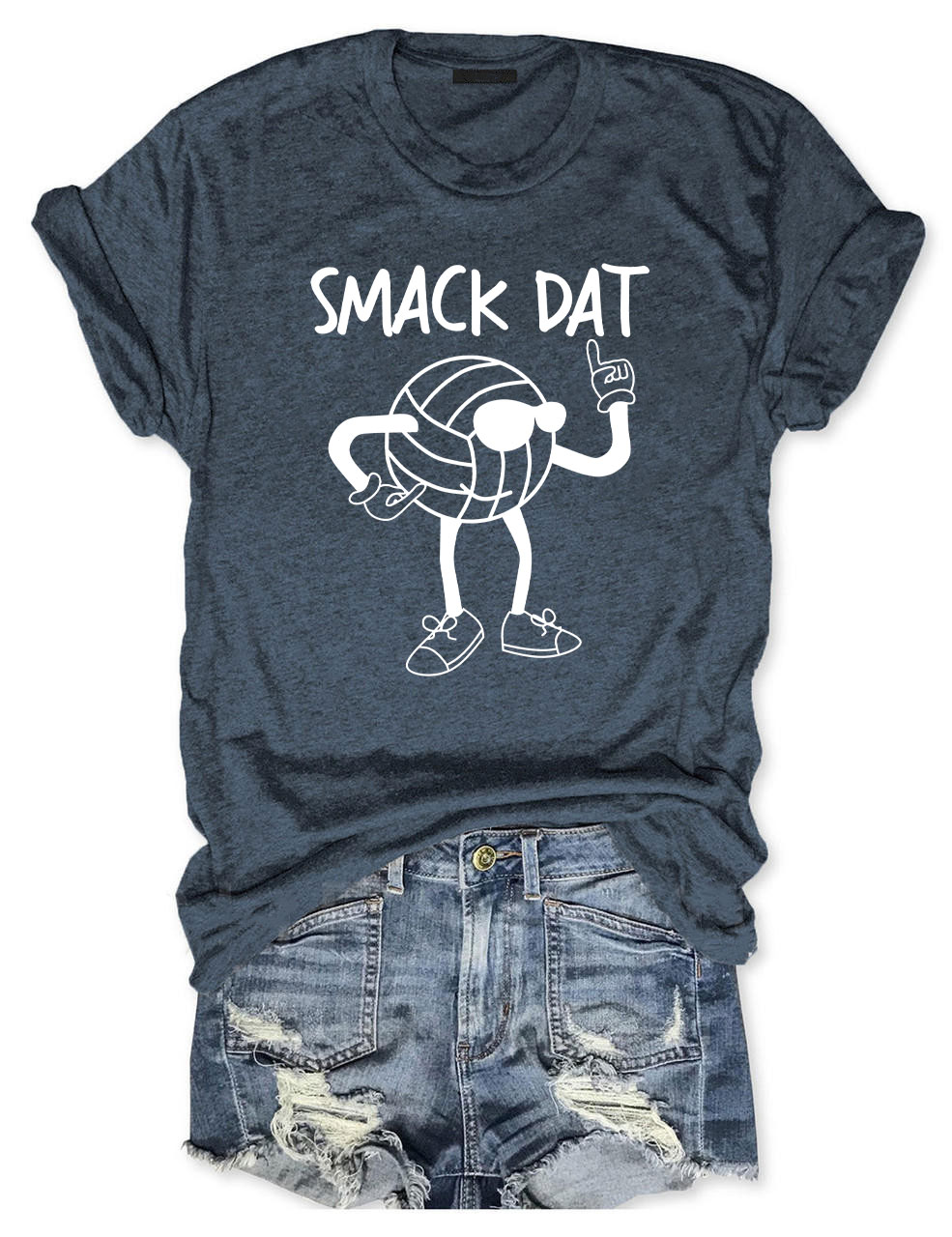 Smack Dat Volleyball Player T-shirt