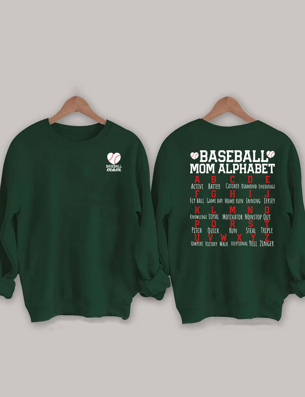 Baseball Mom Sweatshirt