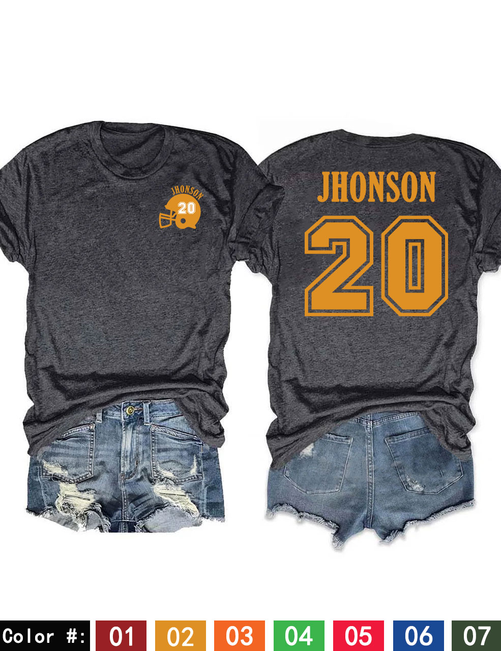 Custom Football T-shirt