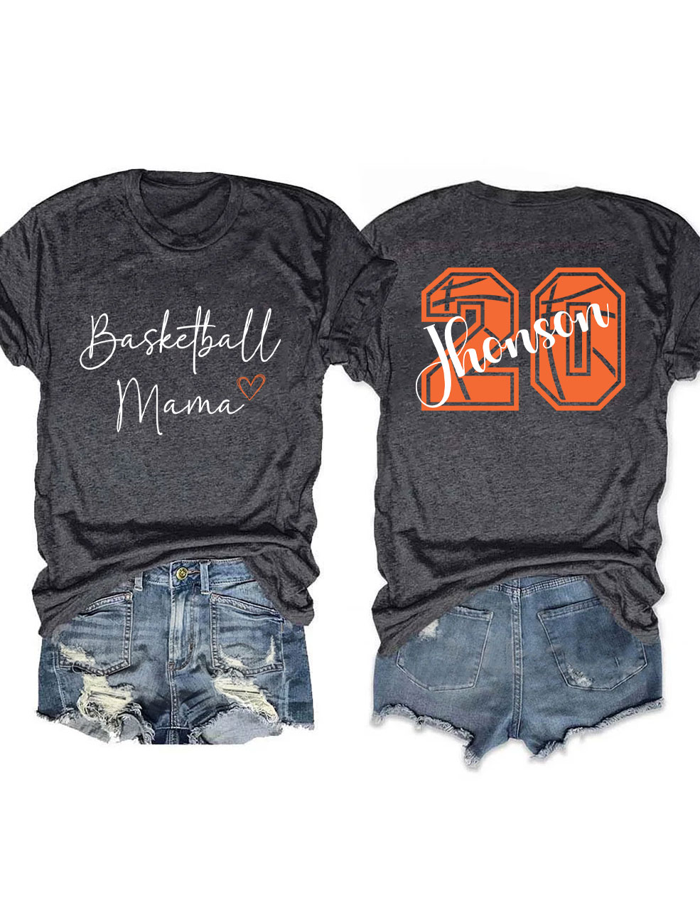 Custom Basketball Mom T-shirt
