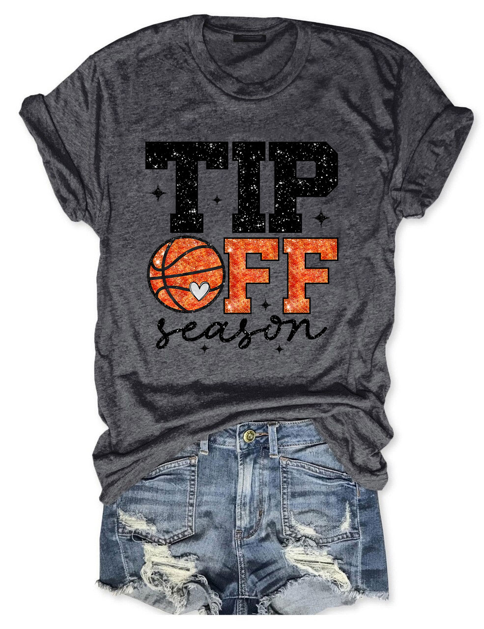 Tip Off Season Basketball T-shirt