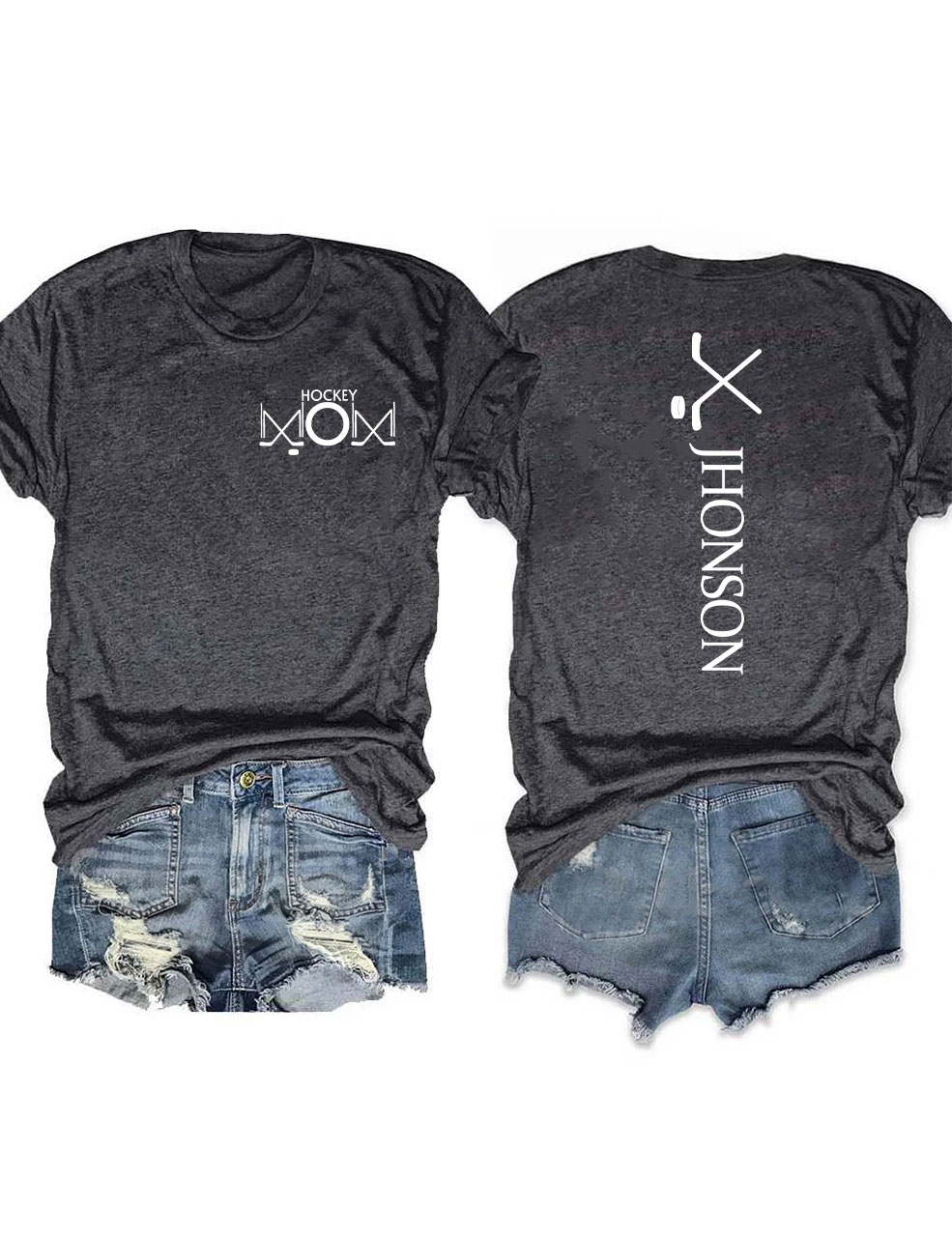 Custom Hockey Mom T-shirt