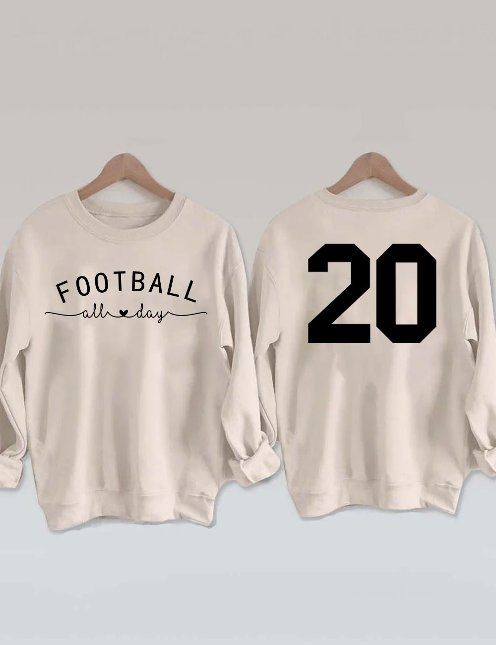 Football All Day Custom Sweatshirt