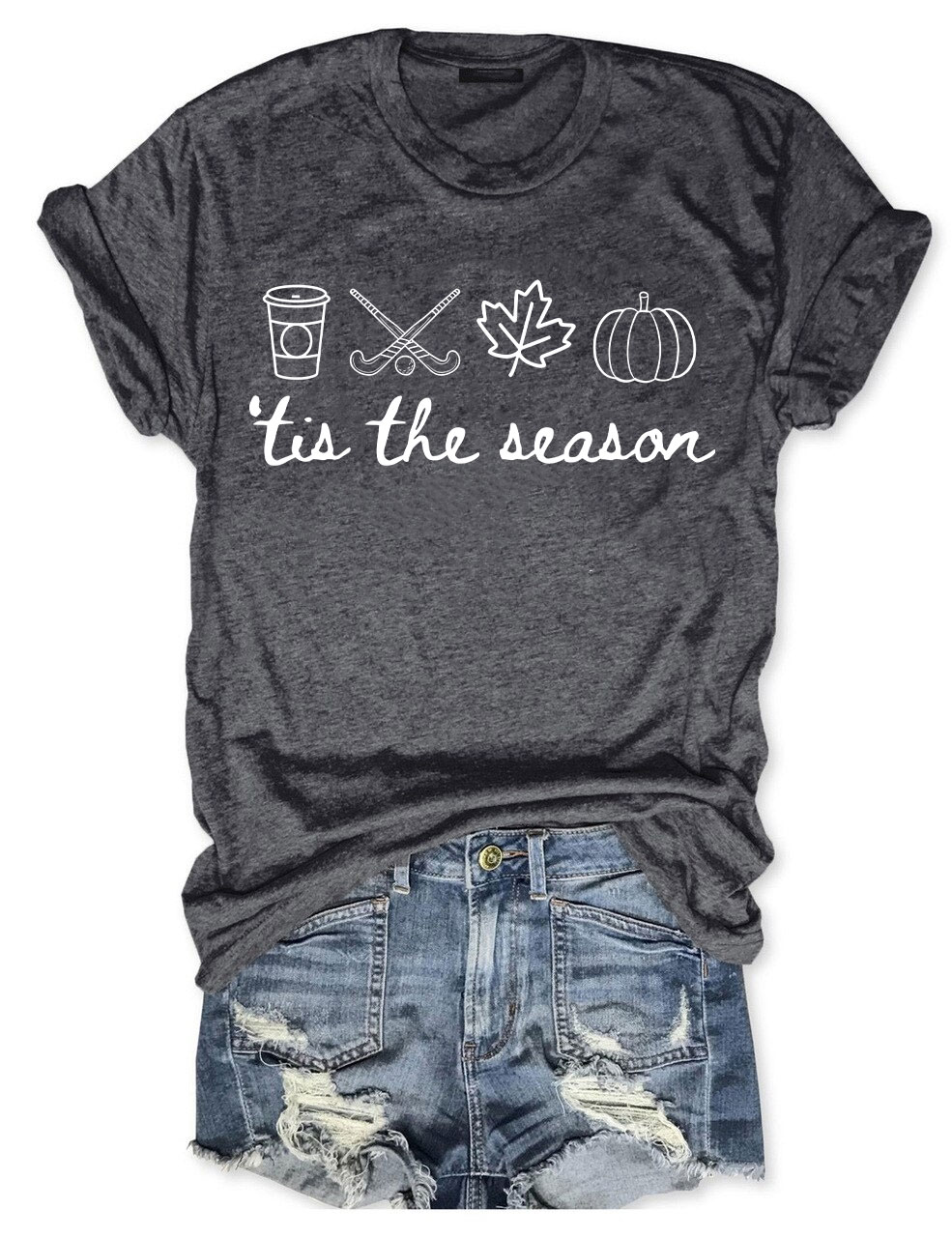 Tis The Season Funny Hockey T-shirt