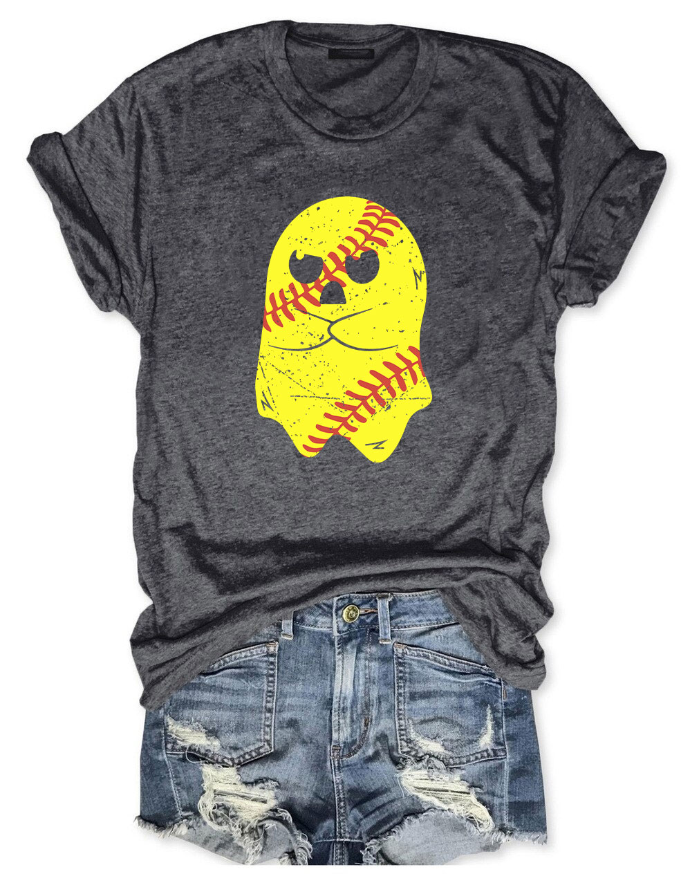 Softball Ghost T-Shirt