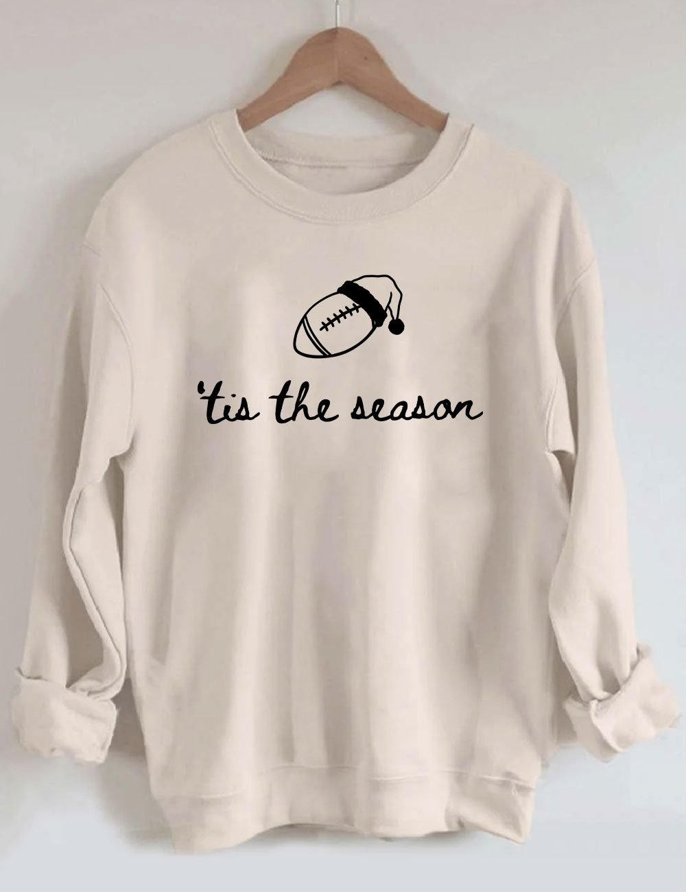 Tis the Season Christmas Football Sweatshirt
