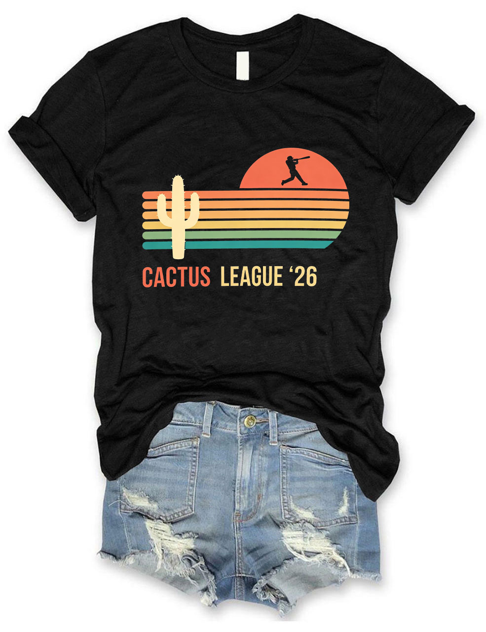 MLB Cactus League '26 Retro Baseball T-Shirt