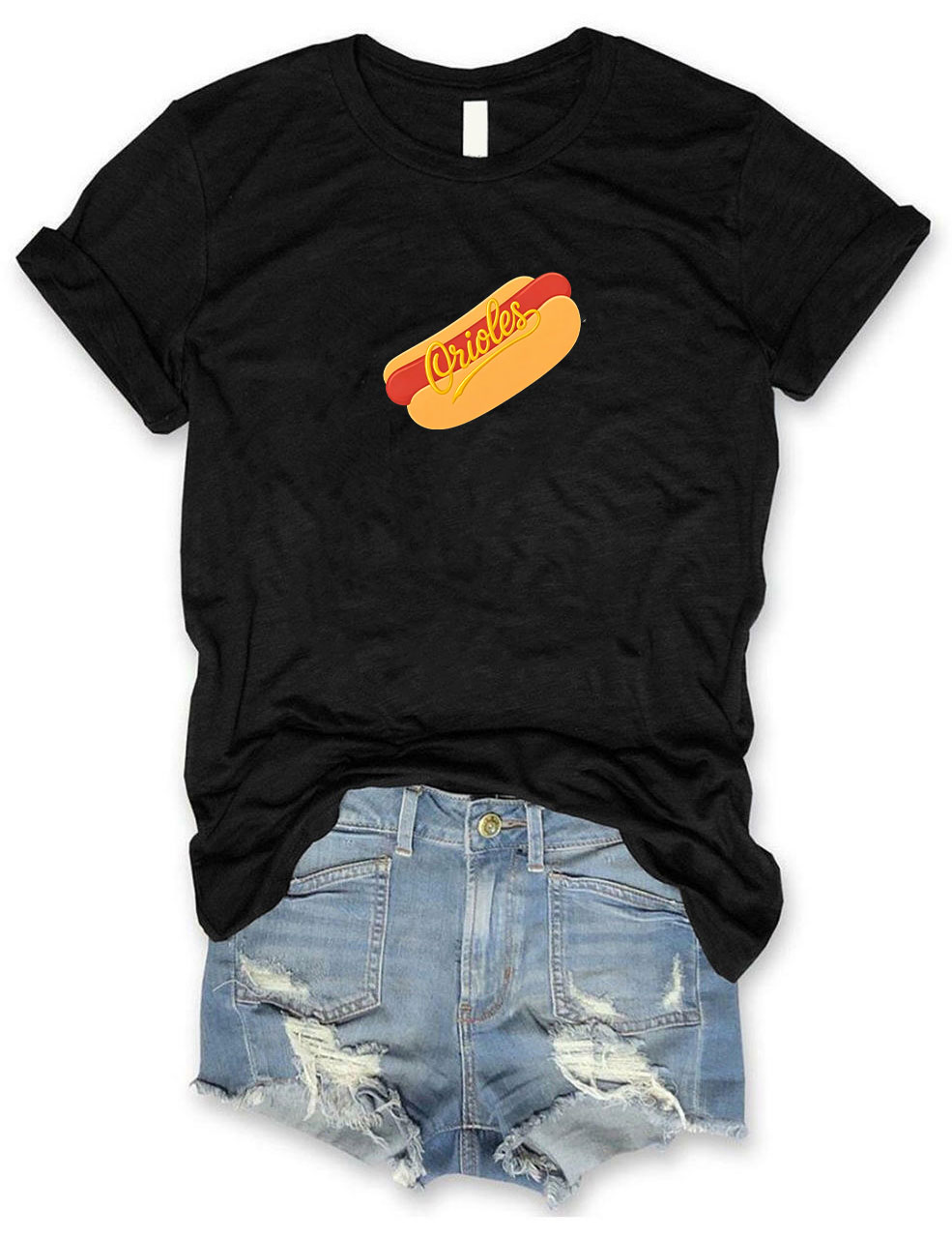 Baltimore Baseball Hot Dog T-Shirt
