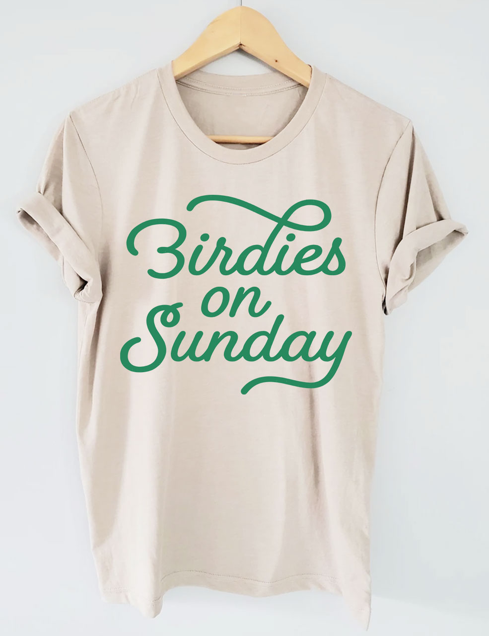Birdies On Sunday Golf T-shirt