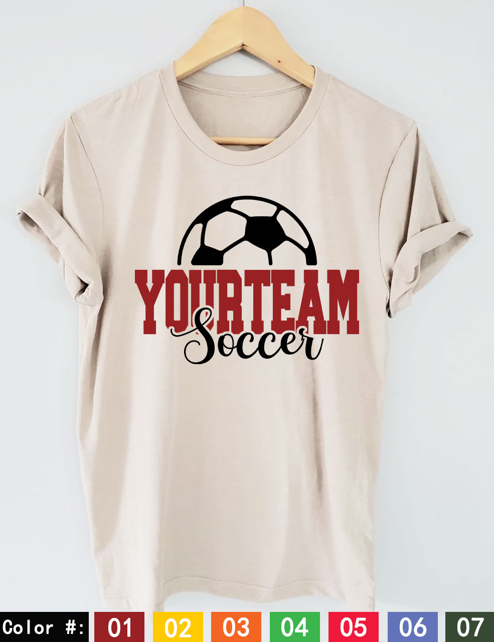 Custom Soccer T-shirt