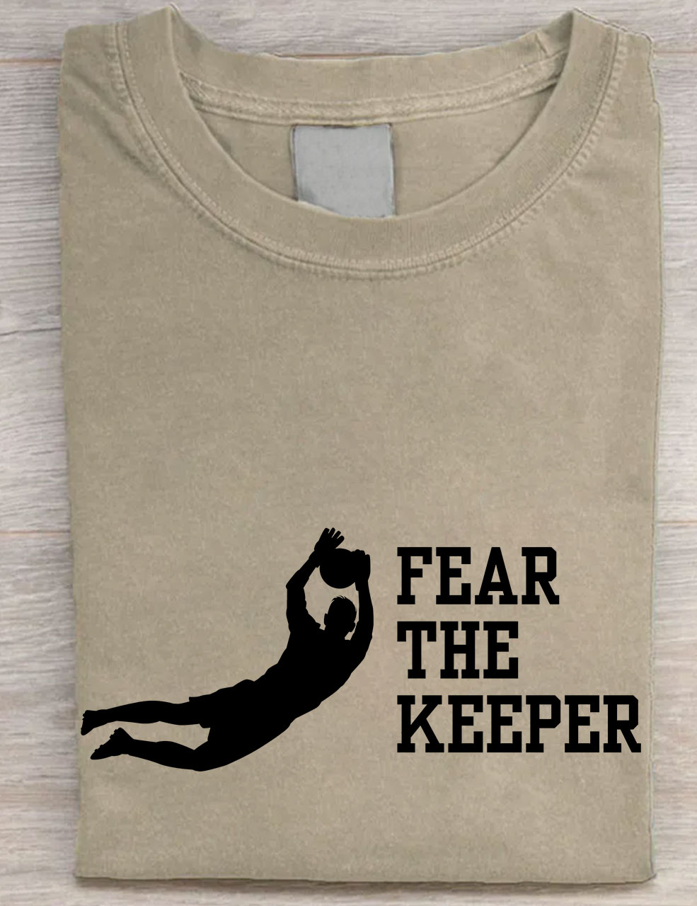 Goalkeeper My Goal is to Deny Yours Football T-shirt