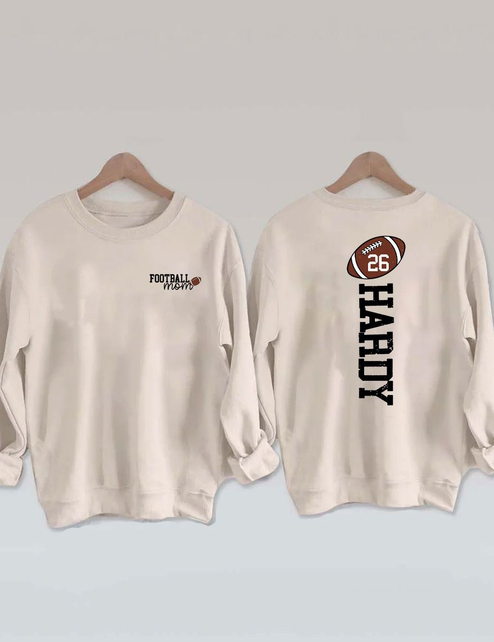 Custom Football Mom Sweatshirt