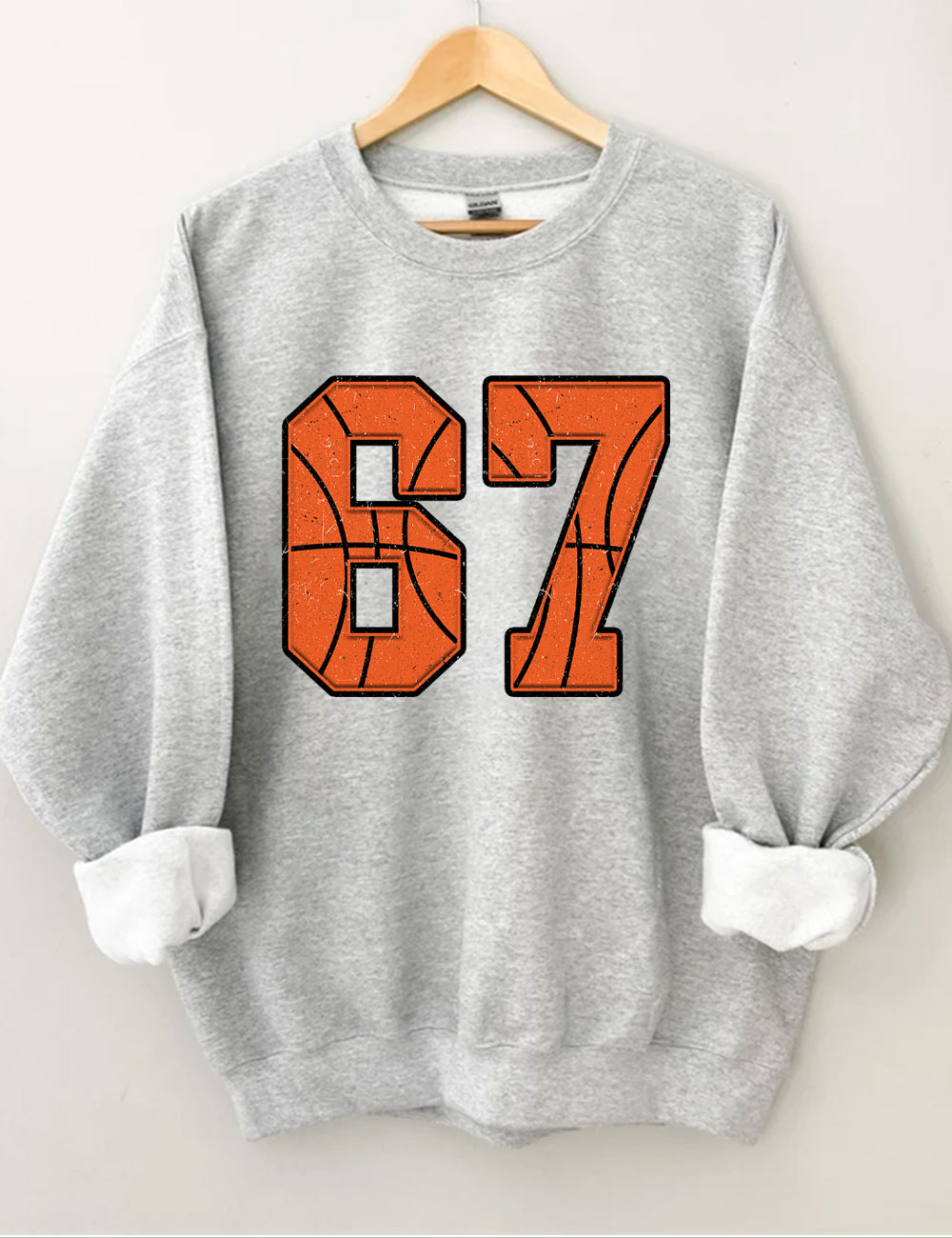 Trendy 67 Basketball Sweatshirt