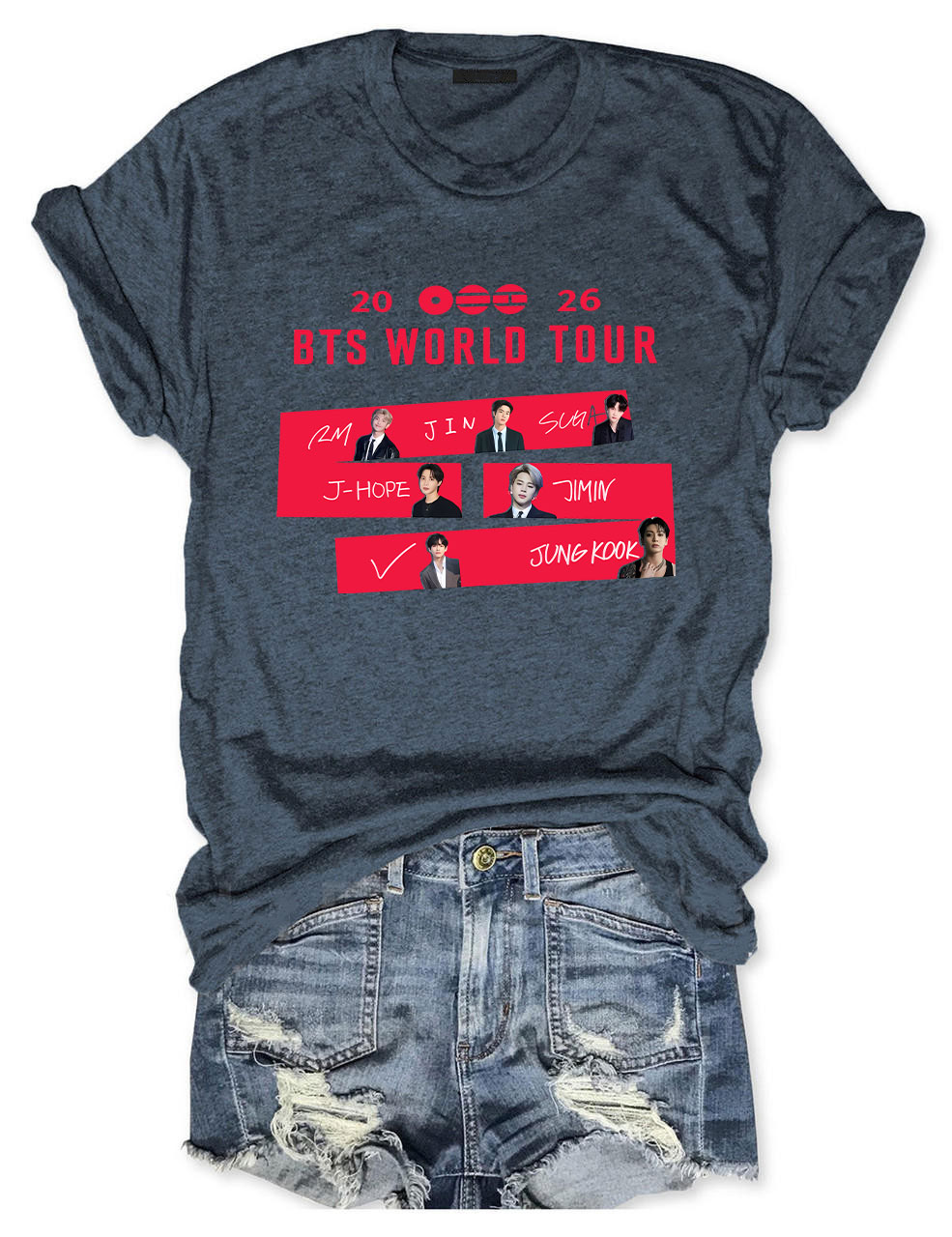 Boy Band BTS Kpop T-shirt