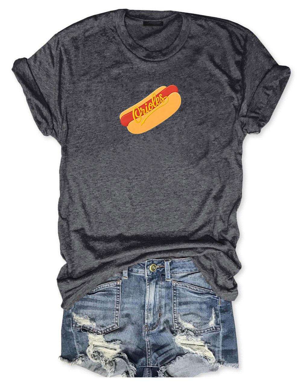 Baltimore Baseball Hot Dog T-Shirt