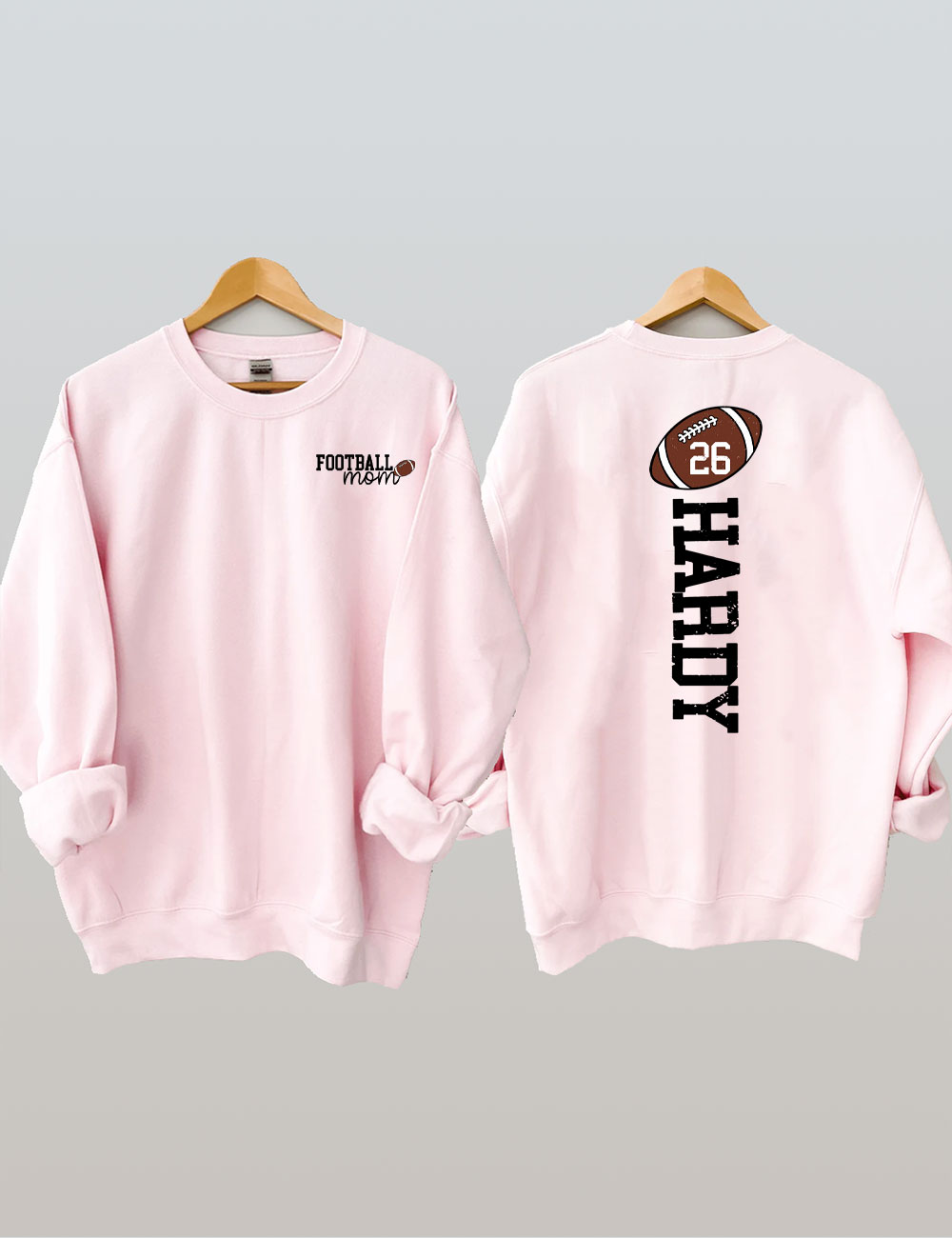 Custom Football Mom Sweatshirt