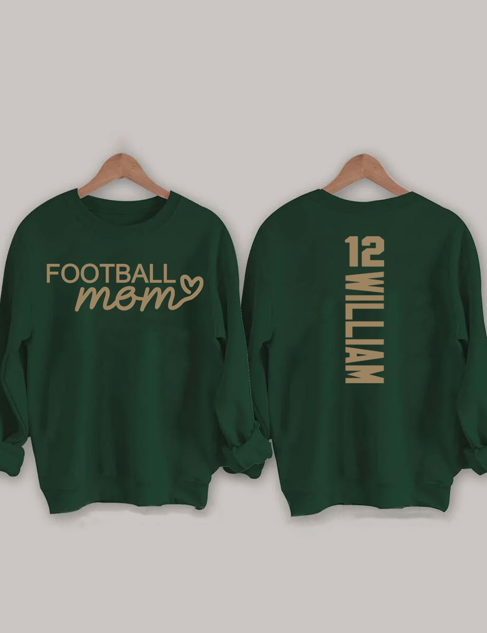 Custom Football Mom Sweatshirt