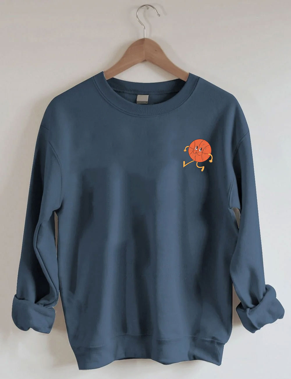 Retro Funny Basketball Sweatshirt